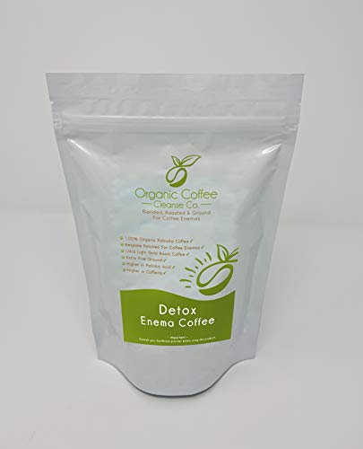 Café orgánico para enema, Organic Coffee Cleanse Company, 227 g (Café tostado claro para enema)