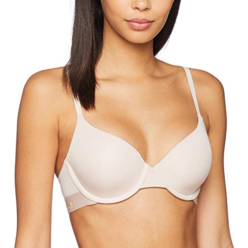 Calvin Klein Lightly Lined Demi Sujetador con aros, Marfil (Sanctuary Sy9), 85A (Talla del fabricante: 0A32) para Mujer