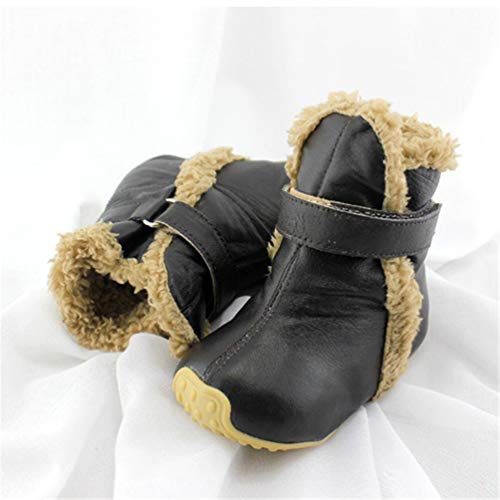 Calzado Infantil de Moda Botas de Felpa Botas Planas 25