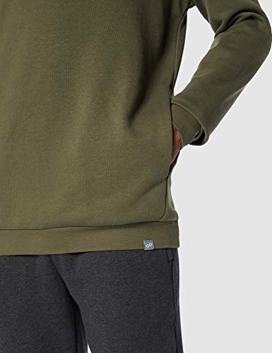 CARE OF by PUMA Sudadera con capucha de manga larga para hombre, ajuste alto, Verde (Green), XL, Label: XL