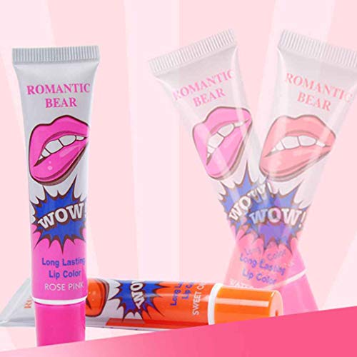 censhaorme Waterproof Lady Peel-Off Gloss Makeup Lipstick Líquido de Larga duración Lip