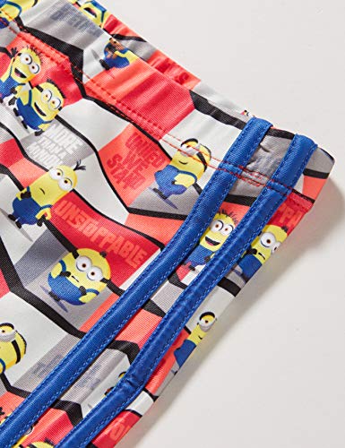 CERDÁ LIFE'S LITTLE MOMENTS Boxers Bañador Natacion Niño de Los Minions-Stuart, Kevin y Bob-Licencia Oficial, Rojo, 12 Años para Niños