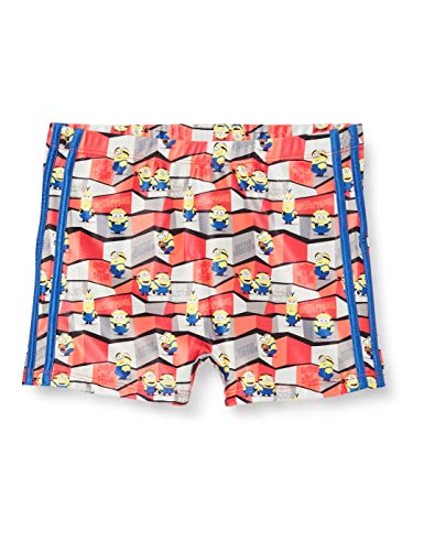 CERDÁ LIFE'S LITTLE MOMENTS Boxers Bañador Natacion Niño de Los Minions-Stuart, Kevin y Bob-Licencia Oficial, Rojo, 12 Años para Niños