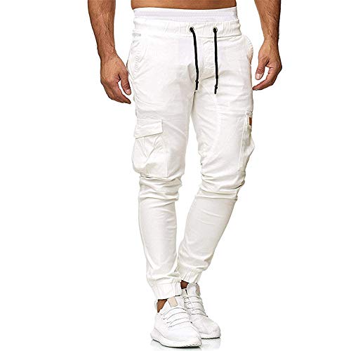 CFWL CinturóN De Cuero De Hechizo De Moda para Hombres Pantalones De Viga Delgada Pantalones Casuales para Hombres Campana Mujer Pantalones Cargo Pantalones Chandal Pantalones Chinos Mujer