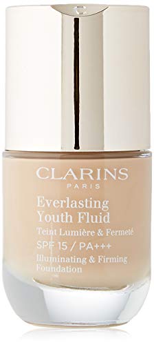 CLARINS Everlasting Youth Fluido SPF15 108.3 Organza 30UN Unisex Adulto, Negro, Estándar