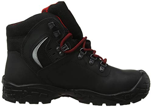 Cofra 22070-001 Summit UK S3 WR SRC - Botas de Seguridad, Color Negro y Rojo, Talla 41