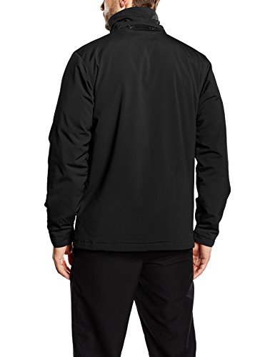 Columbia Gate Racer Chaqueta Softshell para Hombre, Negro, L