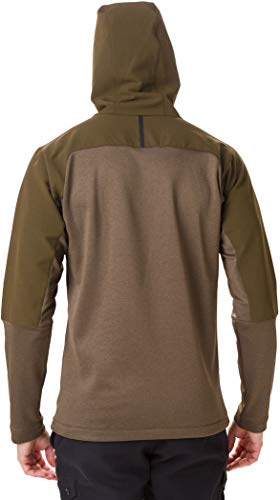 Columbia Maxtrail Camiseta con Capucha, Hombre, Olive Green, M