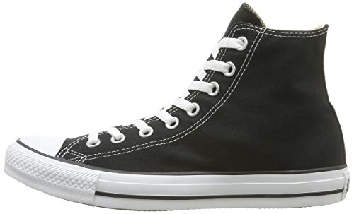 Converse Chuck Taylor All Star Hi, Zapatillas Altas Unisex adulto, Negro (Black/White), 43 EU