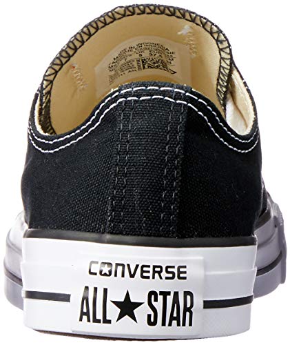 Converse Chuck Taylor All Star Ox, Zapatillas Unisex Adulto, Negro Black, 42.5 EU