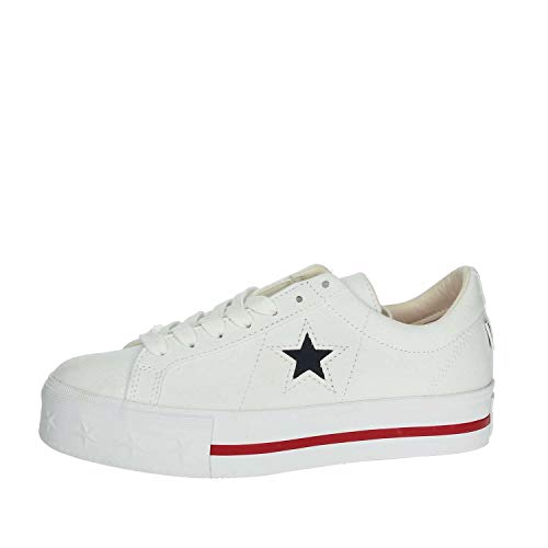 CONVERSE One Star Platform OX White Scarpa Donna Sneakers 564030C