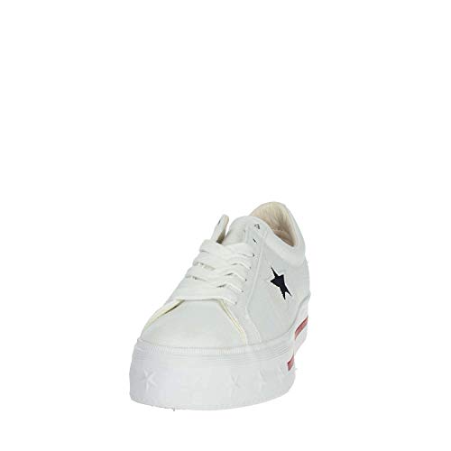 CONVERSE One Star Platform OX White Scarpa Donna Sneakers 564030C