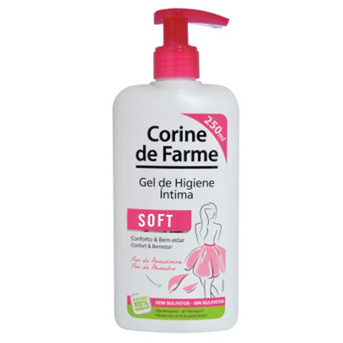 CORINE DE FARME Cuerpo HIGIENE Intima Suave 250ML Unisex Adulto, Negro, Estándar