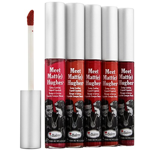 Cosméticos de TheBalm Meet Matt (e) Hughes larga duración líquido Pintalabios comprometido