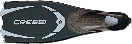 Cressi Pluma - Aletas de buceo, color negro (black) - Tamaño 41/42