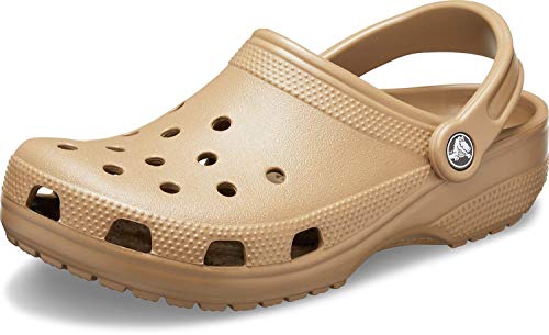 Crocs Classic Clog, Zuecos Unisex Adulto, Marrón (Khaki 260), 43/44 EU