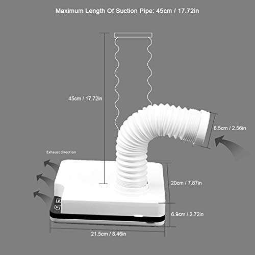 De Uñas Ventilador Aspirador 80w Strong Power Nail Suction Dust Collector Nail Dust Collector Aspirador Limpiador De Uñas Ventilador Dena. Salón Delas Esmanicure Machine