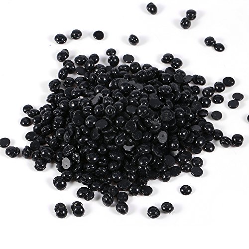 Depilación， 10 tipos 100g/bolsa Depilatory Hard Wax Waxing Bean Arm Body Bikini depilación(Negro)