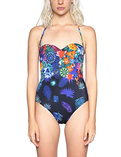 Desigual Biki_Emmy Trikini, Negro (Black 2000), (Talla del Fabricante: Medium) para Mujer