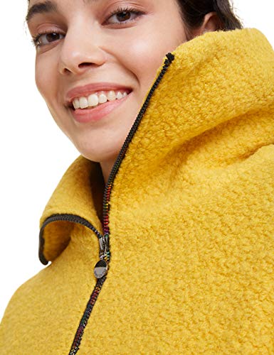 Desigual Coat Land Abrigo, Amarillo (Solar Power 8067), EU 38 para Mujer