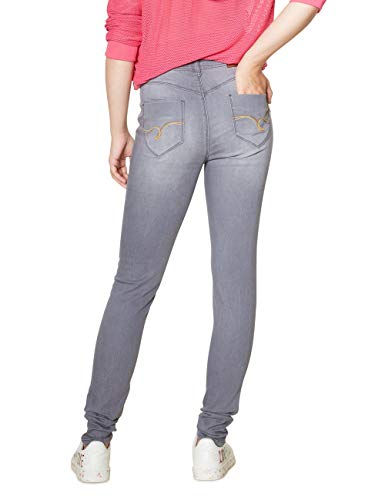 Desigual Long Trouser Sky Woman Vaqueros Skinny, Gris (Denim Light Grey 2060), 27 W para Mujer