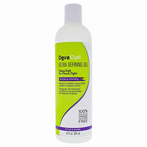 DevaCurl Devacurl Ultra Defining Hair Gel, 12Oz Tapones para los oídos 5 centimeters Negro (Black)