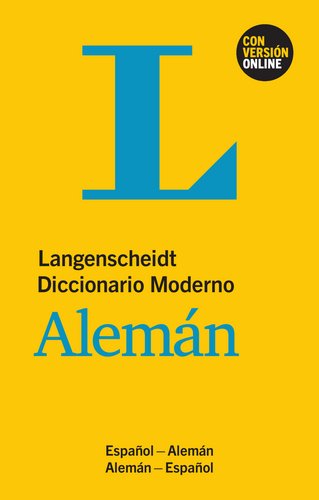 DIC.MODERNO ALEMAN/ESPAÑOL