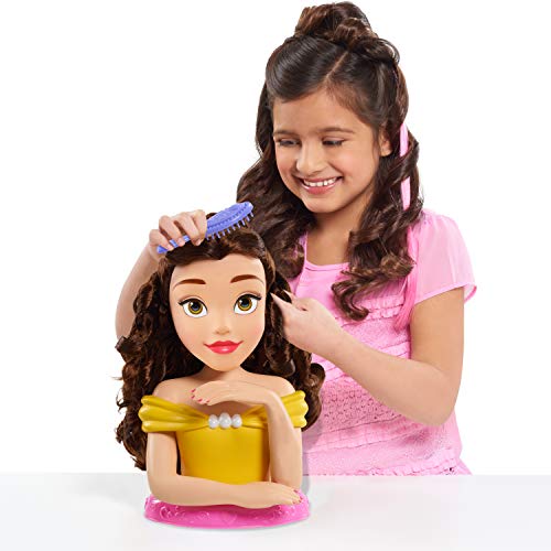 Disney Princess Belle Deluxe - Cabeza de peluquería