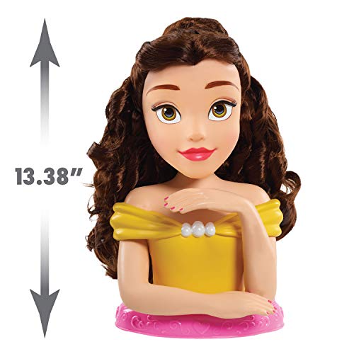 Disney Princess Belle Deluxe - Cabeza de peluquería