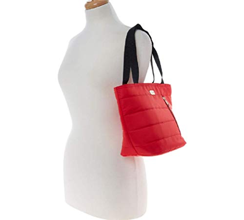 DKNY Bolsa de almuerzo aislada en rojo RRP £60.00