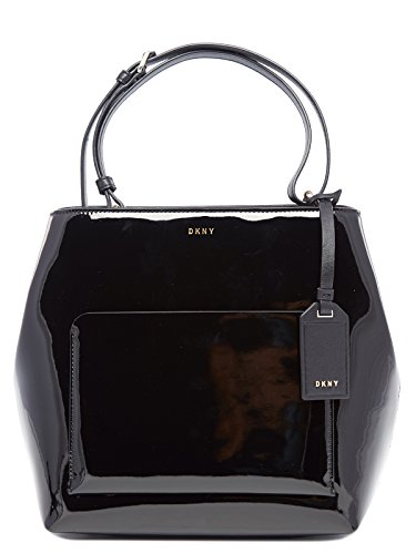 DKNY Bolso asa al hombro R361170304 PATENT LE Negro