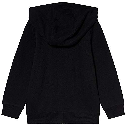 DKNY niños Logotipo con Cremallera Hoodie Negro Black 10 Years