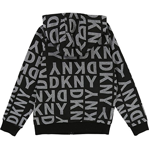 DKNY - Sudadera - para niño Negro 134/140 cm