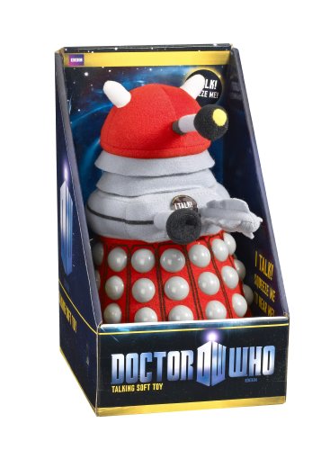 DOCTOR WHO Underground Toys Peluche Dalek (con Voz y Sonido, en inglés), Color Rojo