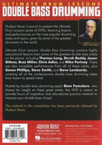 Double Bass Drumming - Ultimate Drum Lessons [Reino Unido] [DVD]