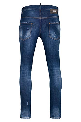 Dsquared2 vaqueros Skater hombre blu 52 EU