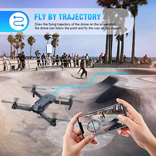 EACHINE E58 Drone con Camara HD 2.0MP 720p Wide Angel Drone con Camara Profesional Drone Video Profesional Drone para Niños WiFi App para iOS/Android