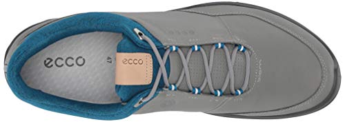 ECCO Biom Hybrid 3, Zapatillas de Golf para Hombre, Gris (Gris/Azul 000), 43 EU