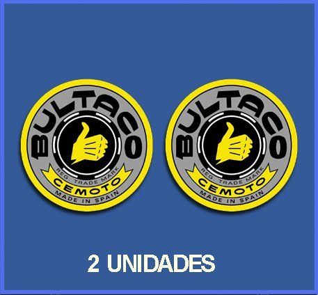 Ecoshirt B8-YMYN-M57A Pegatinas Stickers Bultaco Ref: Dp165 Aufkleber Autocollants Adesivi Moto Decals Motorcycles, 5 cm