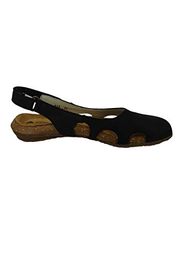 El Naturalista Pleasant Wakataua, Sandalias con Punta Cerrada para Mujer, Negro (Black), 37 EU