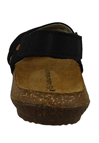 El Naturalista Pleasant Wakataua, Sandalias con Punta Cerrada para Mujer, Negro (Black), 37 EU