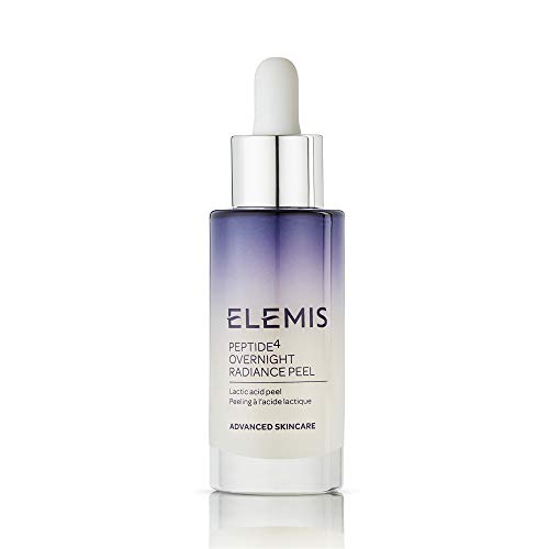 ELEMIS Peptide4 Overnight Radiance Peel, exfoliante a base de ácido láctico 30 ml