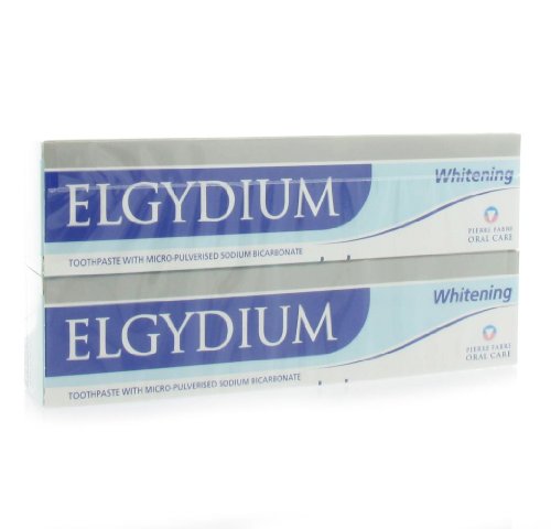 Elgydium - Dentifrice Elgydium Blancheur Lot de 2 x 75ml Pierre Fabre