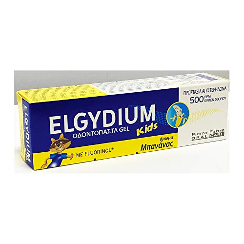 Elgydium Kids Gel Toothpaste Banana Flavor 50ml