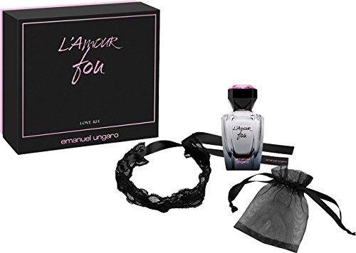 Emanuel Ungaro L'Amour Fou Love Kit - Eau de Parfum Spray 50ml and Collarino de Raso