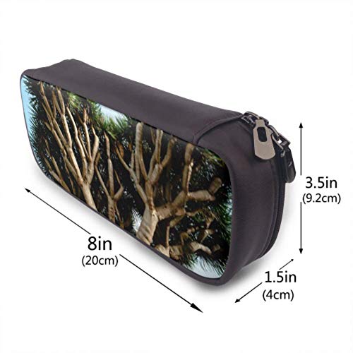 Estuche para lápices - Dragon Tree Tenerife Dracaena más grande de España Estuche para lápices de alta capacidad Organizador de papelería Estuche para maquillaje de viaje multifunción, Estuche para l