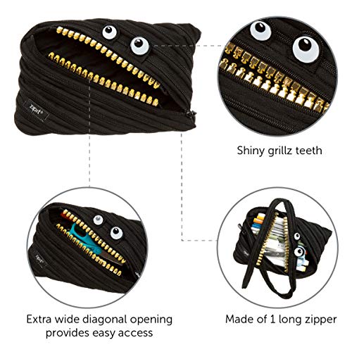 Estuche/NIKIDOM:GRILLZ MONSTER JUMBO POUCH CLIP MI