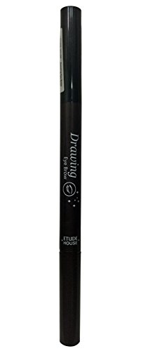 Etude House Dibujo Lápiz de cejas pinceles de maquillaje coreano belleza nº 6 negro