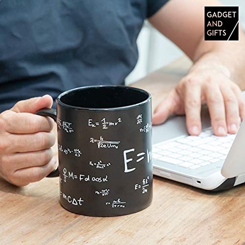 Eurroweb - Taza XXL extra grande, fórmula matemática, 850 ml, idea de regalo