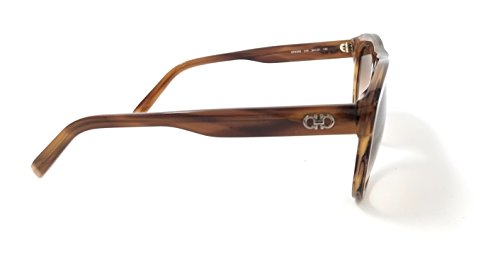 Ferragamo SF828S Gafas de sol, Marrón (Braun), 54.0 para Hombre